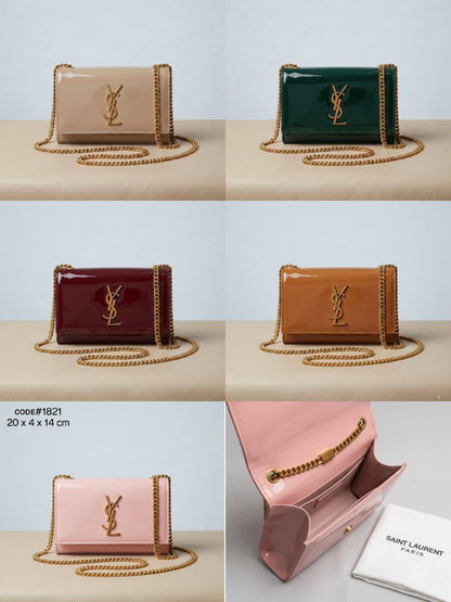 YSL - sᴀɪɴᴛ ʟᴀᴜʀᴇɴᴛ
ᴋᴀᴛᴇ sᴍᴀʟʟ sʜᴏᴜʟᴅᴇʀ ʙᴀɢ
ɢʟᴏssʏ ᴘᴀᴛᴇɴᴛ ʟᴇᴀᴛʜᴇʀ
ᴡɪᴛʜ ɢᴏʟᴅ-ᴛᴏɴᴇ ʜᴀʀᴅᴡᴀʀᴇ
sɪᴢᴇ : 20 cm
ᴡɪᴛʜ BOX
🎁🎁🎁

70 dhs✅

Zain31
♥️♥️♥️