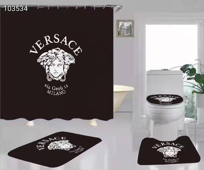 New collection 🔥🔥🔥🔥
Bathroom full set 
 1 Carten size 180*180
3 carpet 
Full set 4pcs 
140 dhs🪙💕

Zain99
♥️♥️♥️