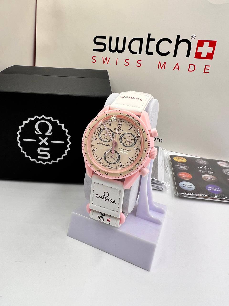 Swatch 

with box
🎁🎁🎁

85 dhs✅

Zain85
♥️♥️♥️