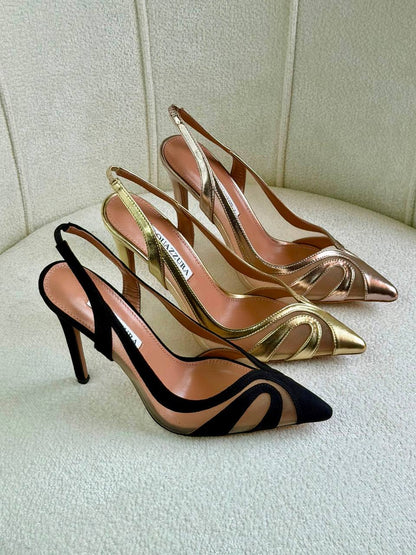 AQUAZZURA
Super *AAA* *+* Quality 💯 
With original packing🎁🎁
SIZE:36and41
Available now
450 dhs🇦🇪🇦🇪

Zain309
♥️♥️♥️