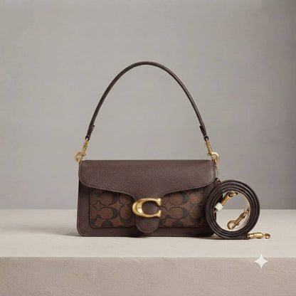 COACH Tabby 25
Gold Hardware
With 2 sizes strap
Gamosa inside
In signature canvass
Size : 25 cm
With BOX

110 dhs🇦🇪🇦🇪

Zain239
♥️♥️♥️