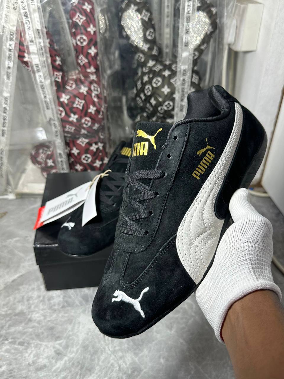 Puma Speedcat OG 'Black White'🖤🤍
36-45 AVAILABLE 🤩
210 dhs🇦🇪🇦🇪

Zain242
♥️♥️♥️