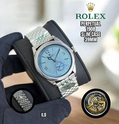 Rolex Perpetual 1908
*Automatic*
*Good quality*
400 dhs🪙💚

Zain29
♥️♥️♥️