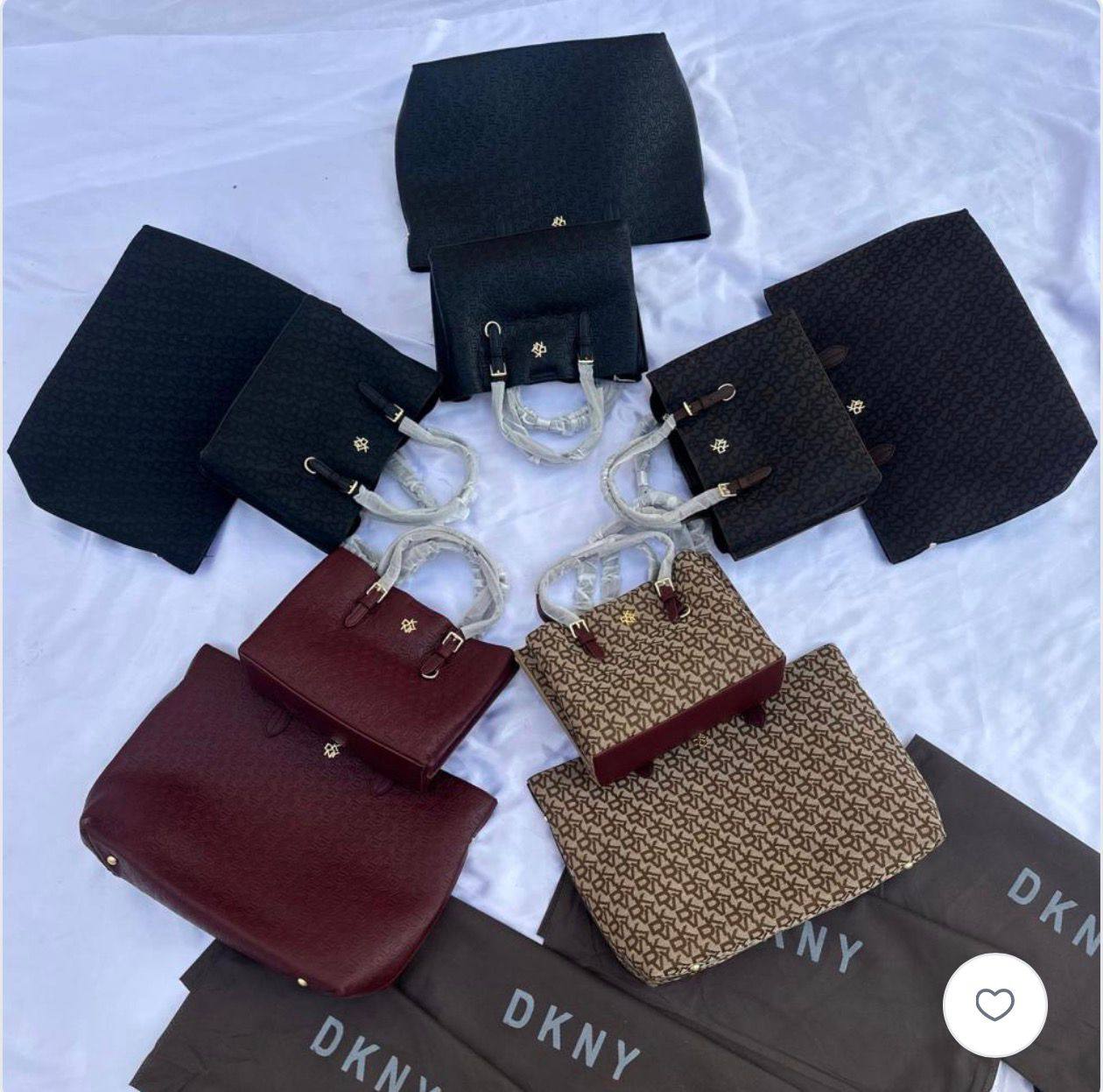 DKNY
100 dhs❣️
SIZE：50cm
good-quality with zipper 

Zain35
♥️♥️♥️