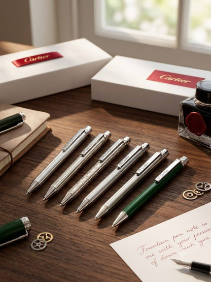 Cartier slim pen 
With box  
45 dhs✅

Zain29
♥️♥️♥️
