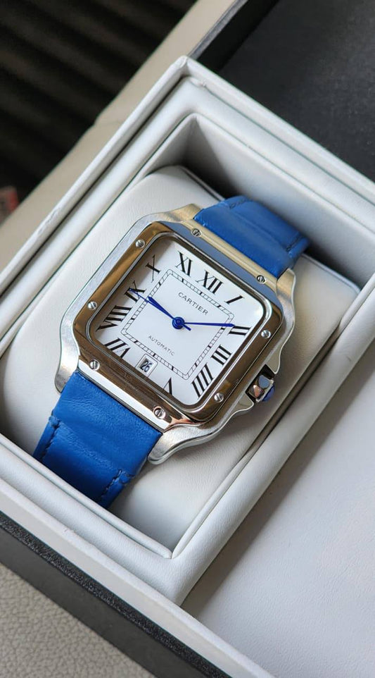Cartier 
watch for men 
good quality
 automatic
240 dhs🪙💕

Zain59
♥️♥️♥️
