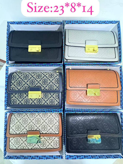 Tory Burch

90 dhs🪙💕
size:23*8*14

Good quality 
with box
🎁🎁🎁

Zain07
♥️♥️♥️