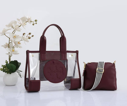 Tory Burch ᴛᴏᴛᴇʙᴀɢ
ᴛʀᴀɴsᴘᴀʀᴇɴᴛ ᴛᴏᴘ ʜᴀɴᴅʟᴇ
ɪɴᴄʟᴜᴅᴇ ᴛʜᴇ ᴘᴏᴜᴄʜᴇs
ᴡɪᴛʜ ʟᴏɴɢ sᴛʀᴀᴘ
sɪᴢᴇ : 35 cm

95 dhs✅

Zain31
♥️♥️♥️