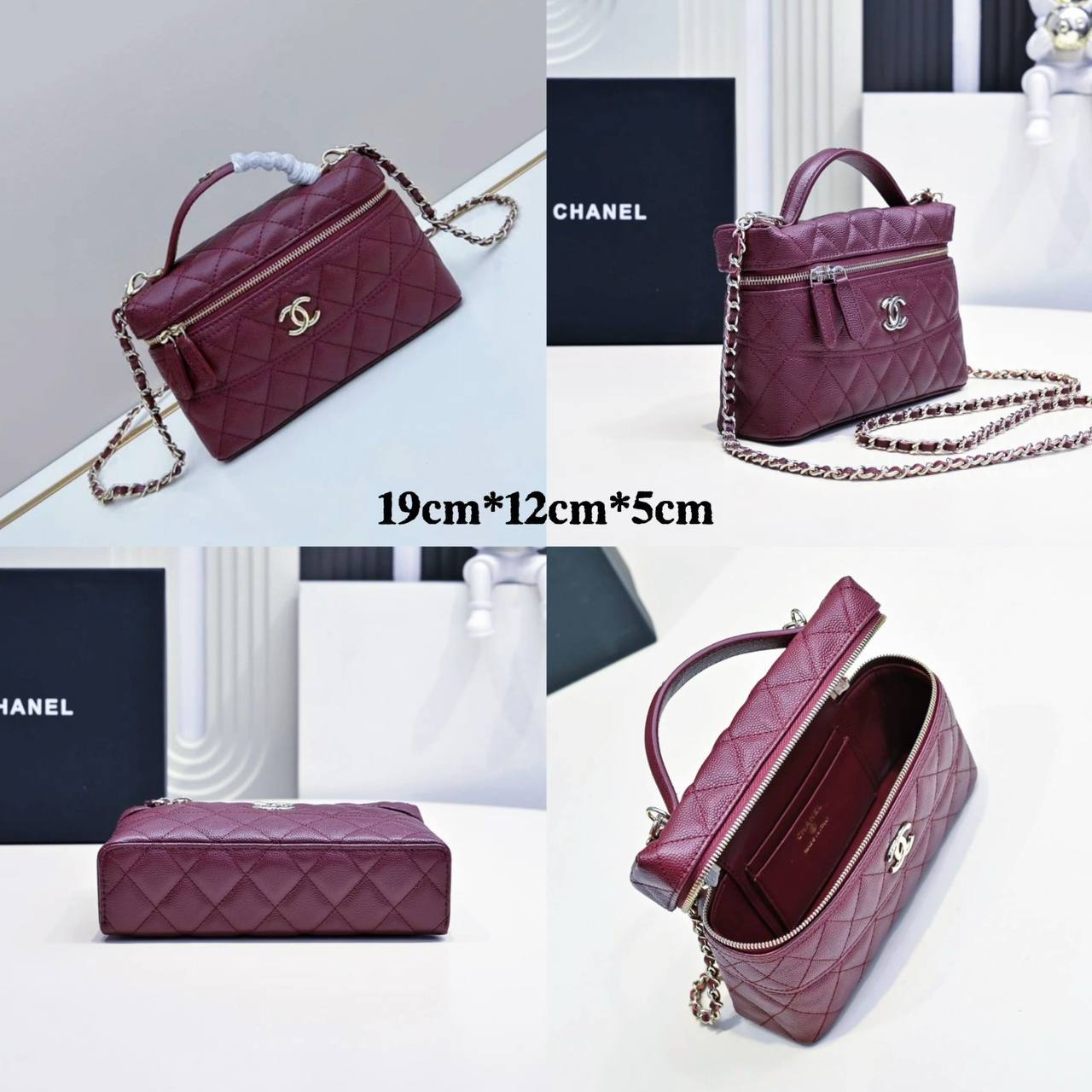 CHANEL 

COPY ONE 

WITH DOUBLE BOX 🎁

210 dhs✅

Zain295
♥️♥️♥️