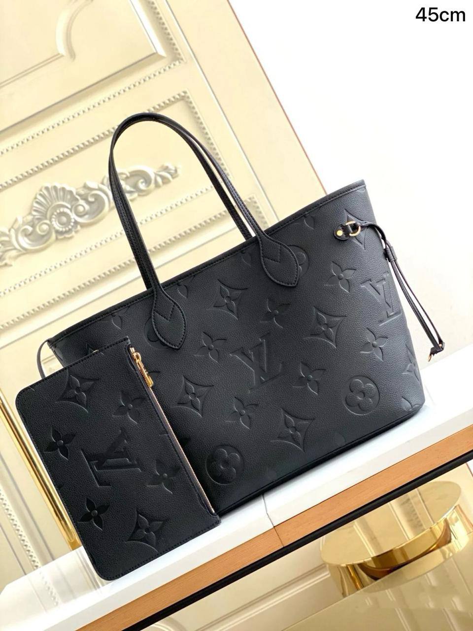❤️ LV Neverfull 2 in 1
1️⃣ First quality +🎁
Size : 45  * 30 cm
85 dhs🇦🇪
with box 🎁

Zain115
♥️♥️♥️