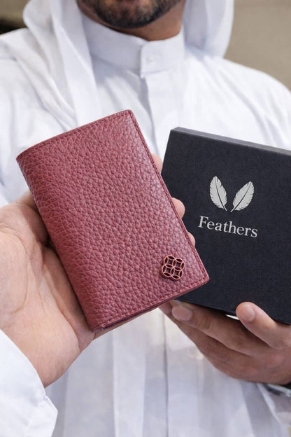 Feathers wallet master quality with box and paper bag 
🎁🎁🎁

90 dhs🌺
soft leather

Zain59
♥️♥️♥️