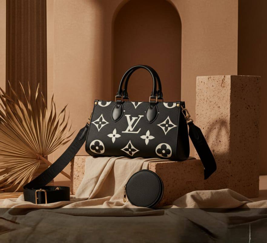 LV
ᴇᴀsᴛ ᴡᴇsᴛ ᴏɴ ᴛʜᴇ ɢᴏ
ᴡɪᴛʜ ᴄᴏɪɴ ᴘᴜʀsᴇ
ʜᴀs ᴀ ᴛʀɪᴍ ʙᴇʟᴛ sᴛʀᴀᴘ
ɢᴏʟᴅ ʜᴀʀᴅᴡᴀʀᴇ
ᴍᴏɴᴏɢʀᴀᴍ ʟᴇᴀᴛʜᴇʀ
sɪᴢᴇ : 23 x 13 x 10 cm
ᴡɪᴛʜ BOX
🎁🎁🎁

115 dhs✅

Zain31
♥️♥️♥️