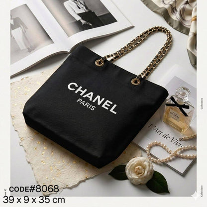 CHANEL sʜᴏᴘᴘᴇʀ ᴛᴏᴛᴇ
sʜᴏᴜʟᴅᴇʀ ʙᴀɢ
ᴄᴀɴᴠᴀs ᴍᴀᴛᴇʀɪᴀʟ
ɢᴏʟᴅ ʜᴀʀᴅᴡᴀʀᴇ
sɪᴢᴇ : 39 cm

60 dhs✅

Zain31
♥️♥️♥️