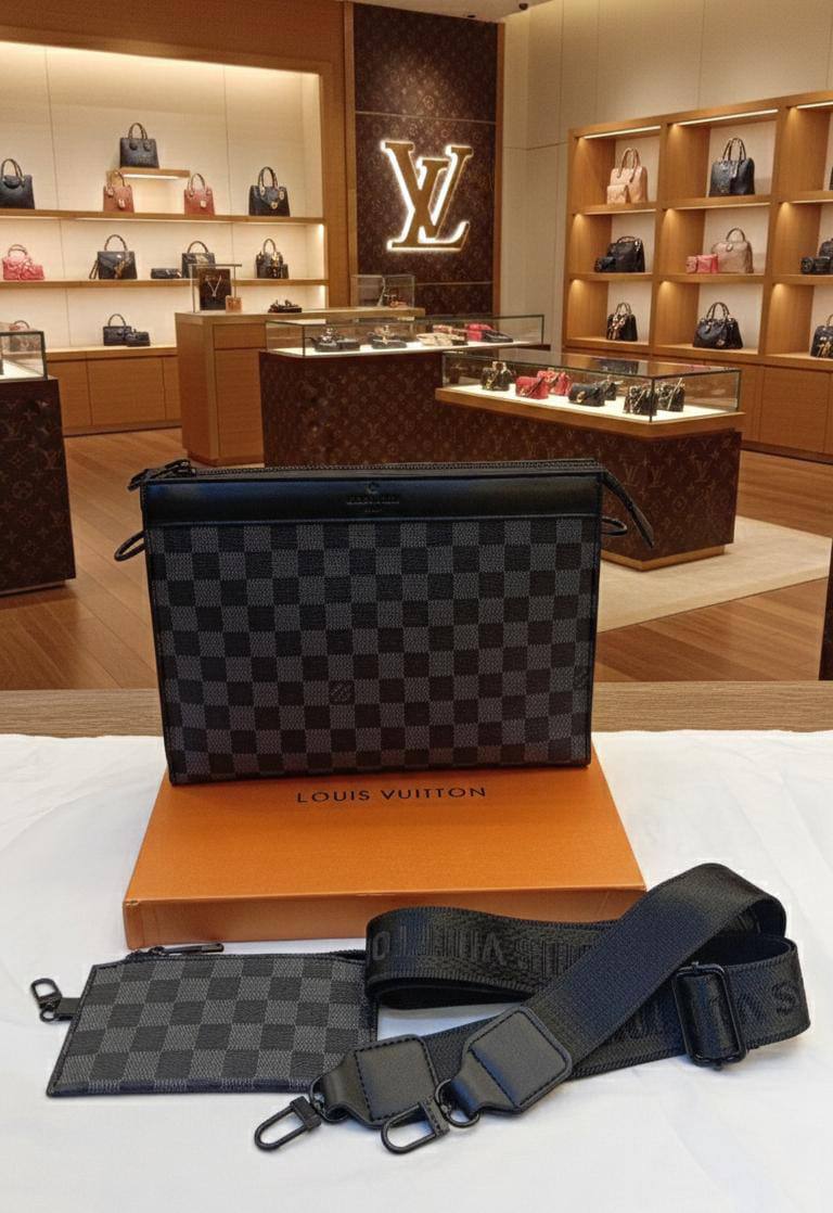 LV
Clutch 
Good quality 
with box 
🎁🎁🎁

70 dhs🪙💕

Zain186
♥️♥️♥️