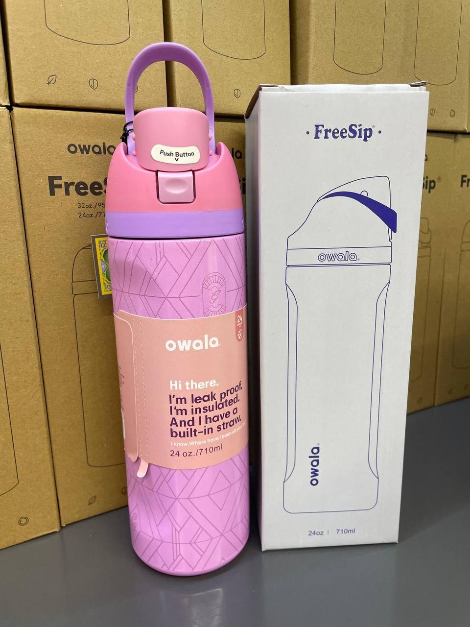 OWALA WATER Bottle 
65 dhs🇦🇪
   32 oz & 24 oz  😍

Zain88
♥️♥️♥️