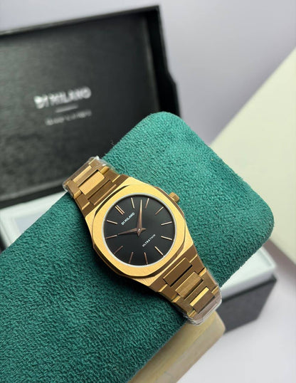 D1 milano watch for ladies good quality 
260 dhs✅
 (size 31mm)

Zain59
♥️♥️♥️