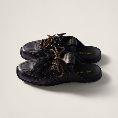 New Balance X Miu Miu 530 SL deco calf leather mules ‘Black’🖤
36-41 AVAILABLE 🤩
210 dhs❣️

Zain242
♥️♥️♥️