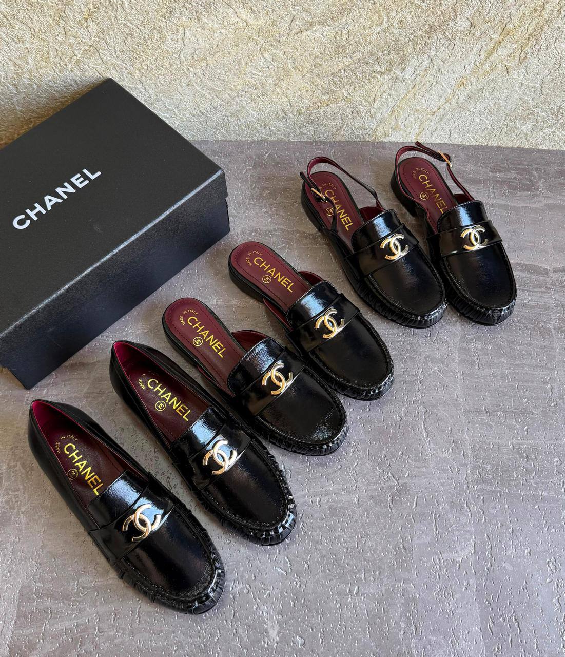 CHANEL 💫😍
SuperMaster Quality 💯
490 dhs💓
Size: 36-41 💥

Zain171
♥️♥️♥️