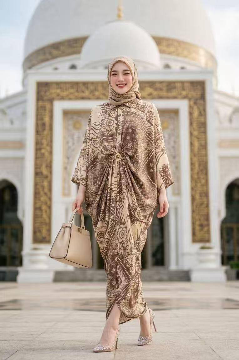 Silk dress free size. 
M—4XL all can wear
130 dhs✅

Zain295
♥️♥️♥️