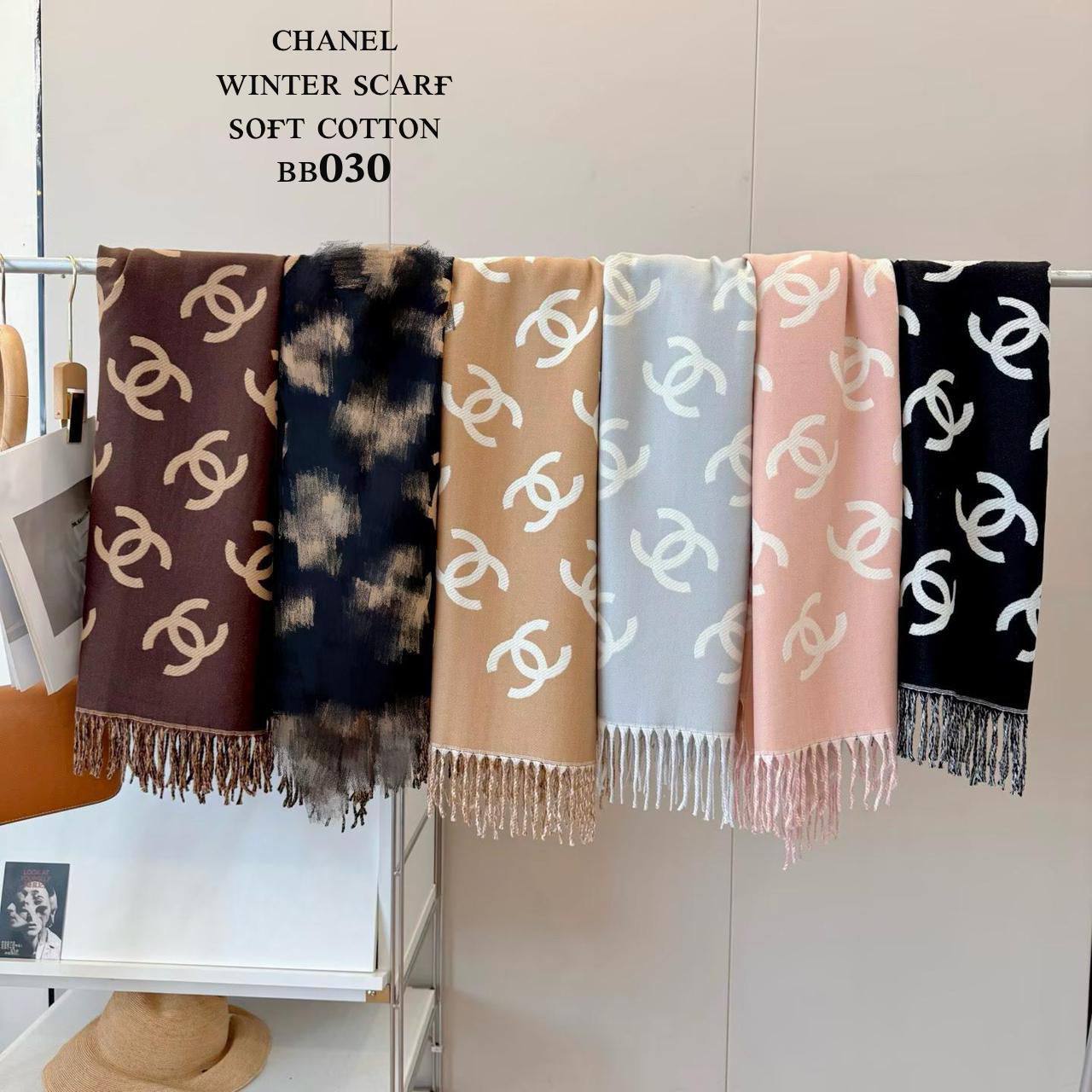 ᴡᴏᴍᴇɴ's ᴄᴏᴛᴛᴏɴ sᴄᴀʀғ 🧣 
ᴡɪᴛʜᴏᴜᴛ ʙᴏx
sᴏғᴛ ᴄᴏᴛᴛᴏɴ ᴍᴀᴛᴇʀɪᴀʟ 
sɪᴢᴇ:190*65ᴄᴍ
45 dhs🪙💕

Zain56
♥️♥️♥️