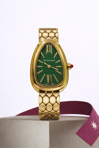 Bvlgari watch for ladies good quality with out stone 
260 dhs❣️

Zain59
♥️♥️♥️
