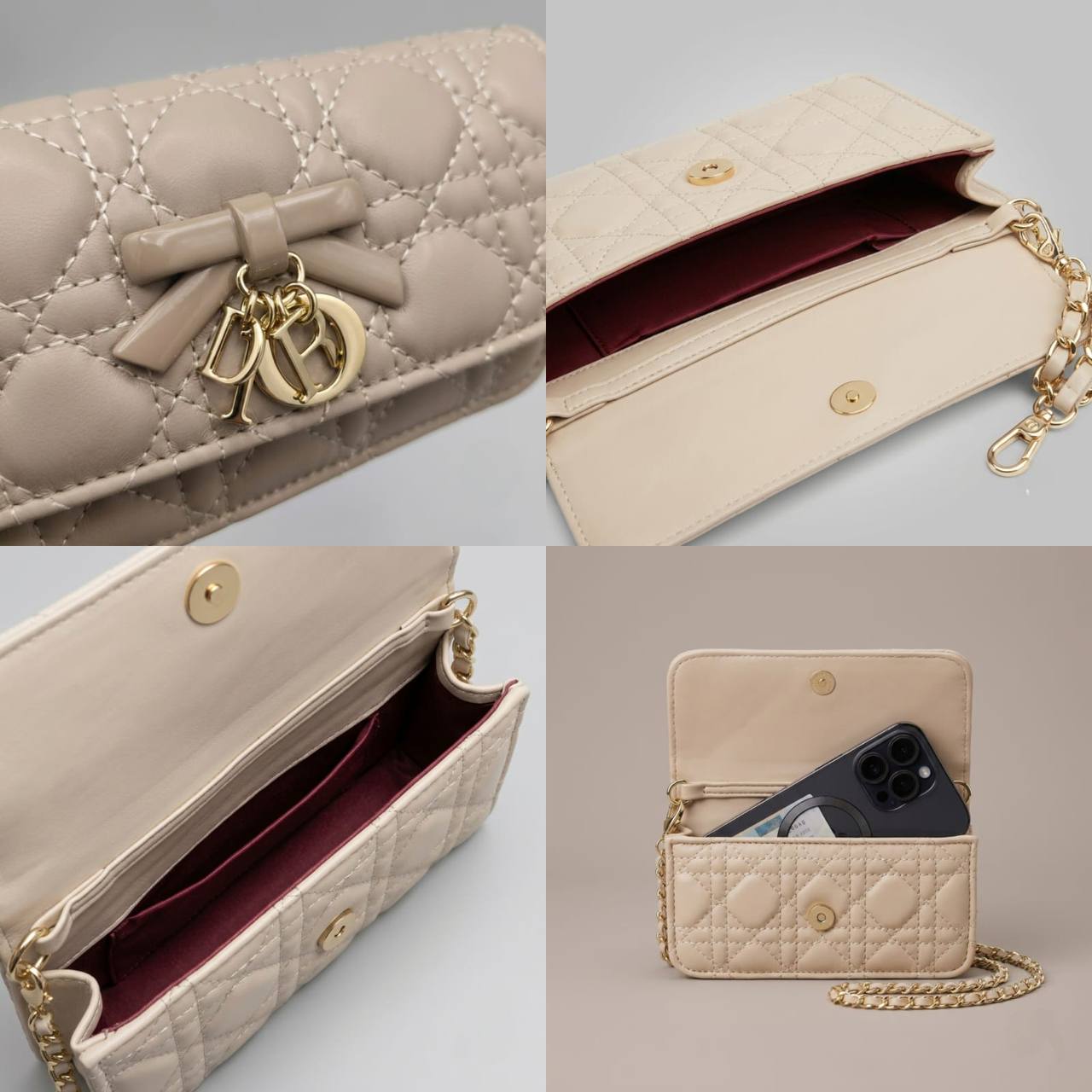 CHRISTIAN DIOR
PHONE ᴄʀᴏss ʙᴀɢ
ғʟᴀᴘ ᴄᴀʟғsᴋɪɴ ʟᴇᴀᴛʜᴇʀ
ɪɴ ʙᴏᴡ ᴅɪᴏʀ ᴄʜᴀʀᴍs
ɪᴛ ʜᴀs ʙᴀʟʟ ᴀᴅᴊᴜsᴛᴀʙʟᴇ
ғᴏʀ ᴄʜᴀɪɴ ɢᴏʟᴅ sᴛʀᴀᴘ
sɪᴢᴇ : 17 cm
ᴡɪᴛʜ BOX

75 dhs🇦🇪🇦🇪

Zain31
♥️♥️♥️