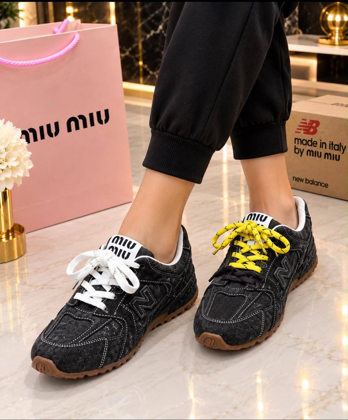 𝗡𝗘𝗪 𝗔𝗥𝗥𝗜𝗩𝗔𝗟𝗦😍😍

𝗠𝗜𝗨𝗠𝗜𝗨 𝗡𝗘𝗪 𝗕𝗔𝗟𝗔𝗡𝗖𝗘
💯high quality
Size 36-37-38-39-40-41
170 dhs🇦🇪🇦🇪🇦🇪

Zain21
♥️♥️♥️