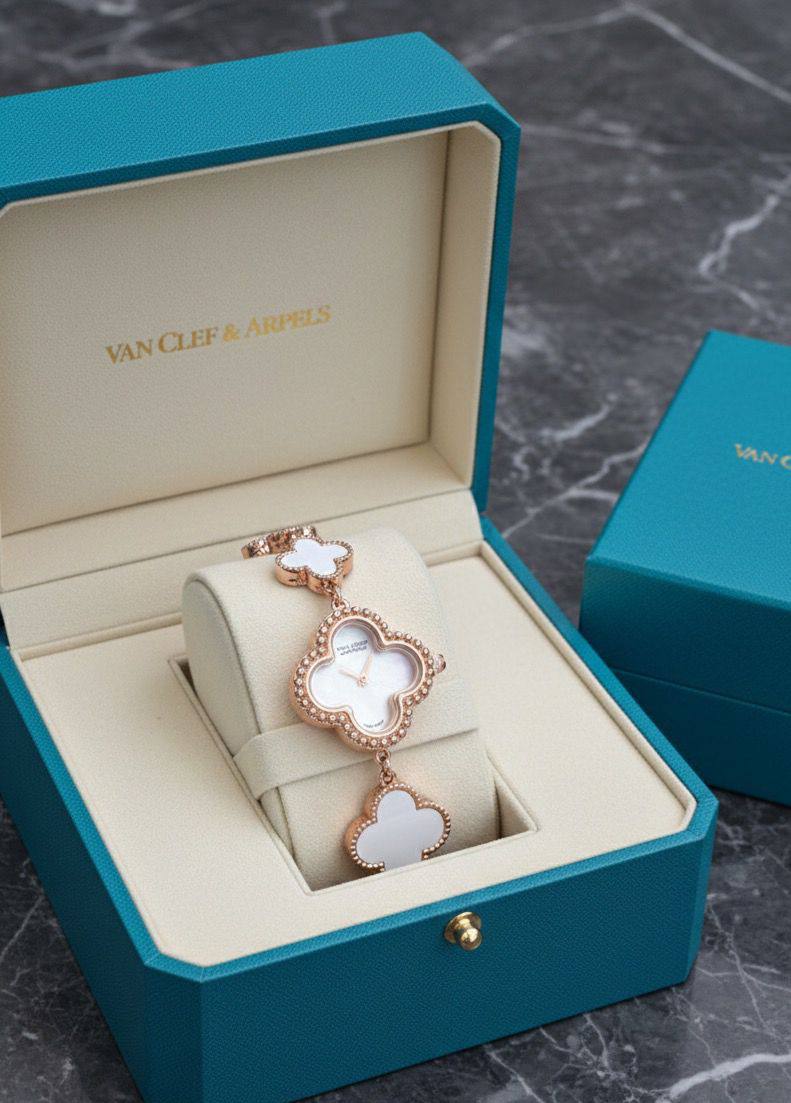 VAN CLEEF&ARPELS🆕 LADIES 
GOOD QUALITY 💯
60 dhs🪙💚

Zain133
♥️♥️♥️