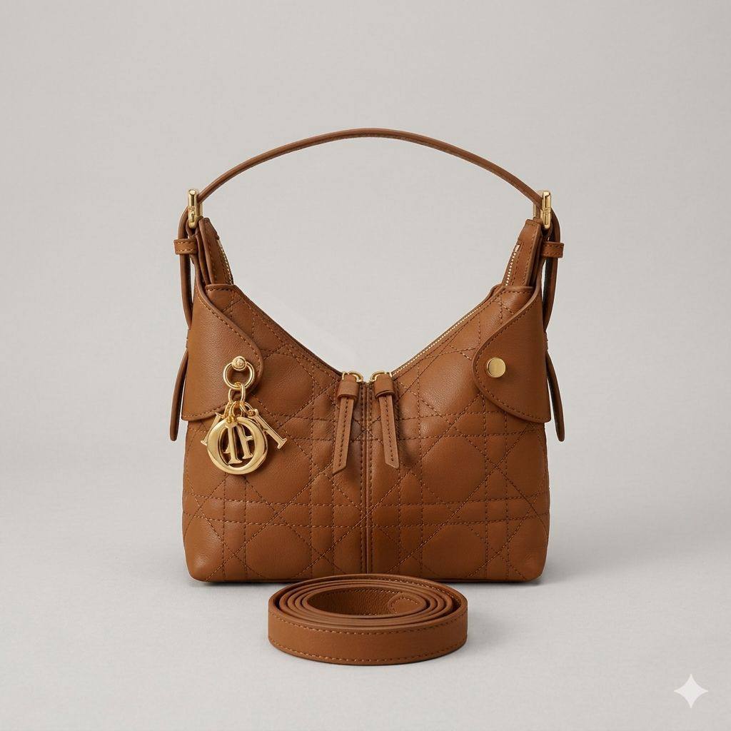 CHRISTIAN DIOR
Voyage HOBO Bag
Made of Crinkled Calfskin
Gold metal Charms
With Long belt strap
NO BOX
Size: 27 cm


105 dhs🇦🇪🇦🇪🇦🇪

Zain239
♥️♥️♥️