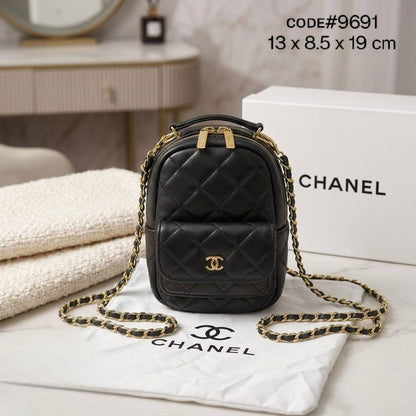 Chanel ᴍɪɴɪ ʙᴀɢᴘᴀᴄᴋ
ᴍɪɴɪ CC ᴄʟᴀsᴅɪᴄ ʟᴏɢᴏ
ǫᴜɪʟᴛᴇᴅ ᴄᴀʟғsᴋɪɴ ʟᴇᴀᴛʜᴇʀ
ʟɪɢʜᴛ ɢᴏʟᴅ ʜᴀʀᴅᴡᴀʀᴇ
sɪᴢᴇ : 13 cm
ᴡɪᴛʜ BOX

80 dhs🇦🇪🇦🇪

Zain31
♥️♥️♥️