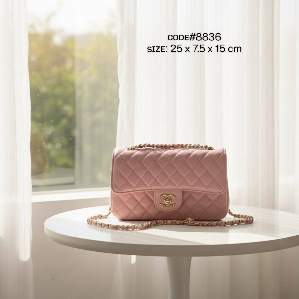 CHANEL ᴄʟᴀssɪᴄ
ᴅᴏᴜʙʟᴇ ғʟᴀᴘ ɢᴏʟᴅ ʜᴀʀᴅᴡᴀʀᴇ
LAMBSKIN LEATHER ᴍᴀᴛᴇʀɪᴀʟ
sɪᴢᴇ : 25 cm

70 dhs✅

Zain31
♥️♥️♥️