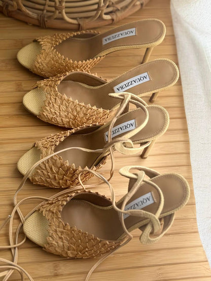 Aquazzura
AAA Quality
𝗦𝗶𝘇𝗲 𝟯𝟲 𝘁𝗼𝗼 𝟰𝟮 
550 dhs💓

Zain303
♥️♥️♥️