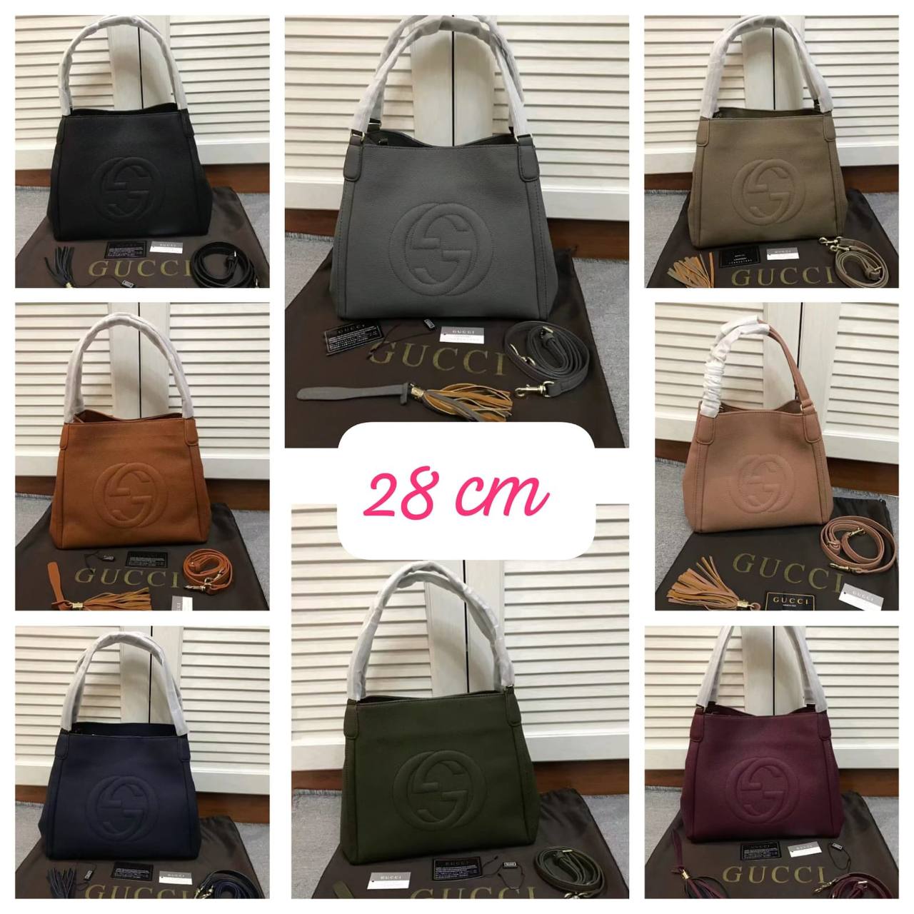 Gucci
28cm 110 dhs💓
 
23cm  100 dhs💓

Zain143
♥️♥️♥️