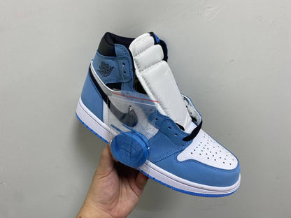 JORDAN 1 RETRO HIGH ‘WHITE UNIVERSITY BLUE BLACK’💙🤍
36-45 AVAILABLE 🤩
210 dhs🪙💚

Zain242
♥️♥️♥️