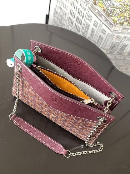 Goyard Goyardine Mini Rouette Structure✅*
*Size 20 cm*
For Price 👇 WhatsApp✅
0568585901 
0507557372
0552275751 Owner Zain 👌

Zain274
♥️♥️♥️