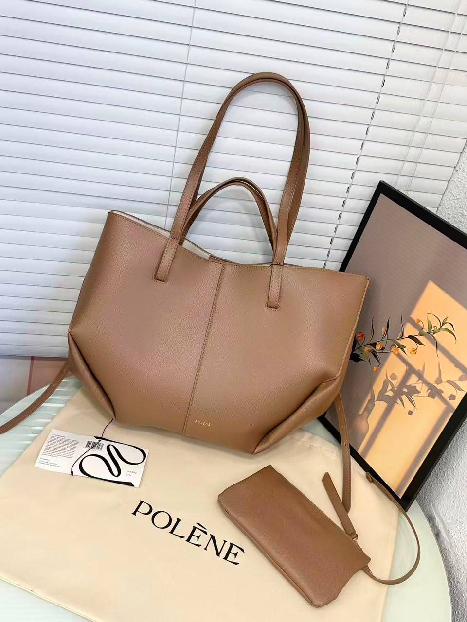 Polene
43cm 
130 dhs🇦🇪🇦🇪

Zain143
♥️♥️♥️