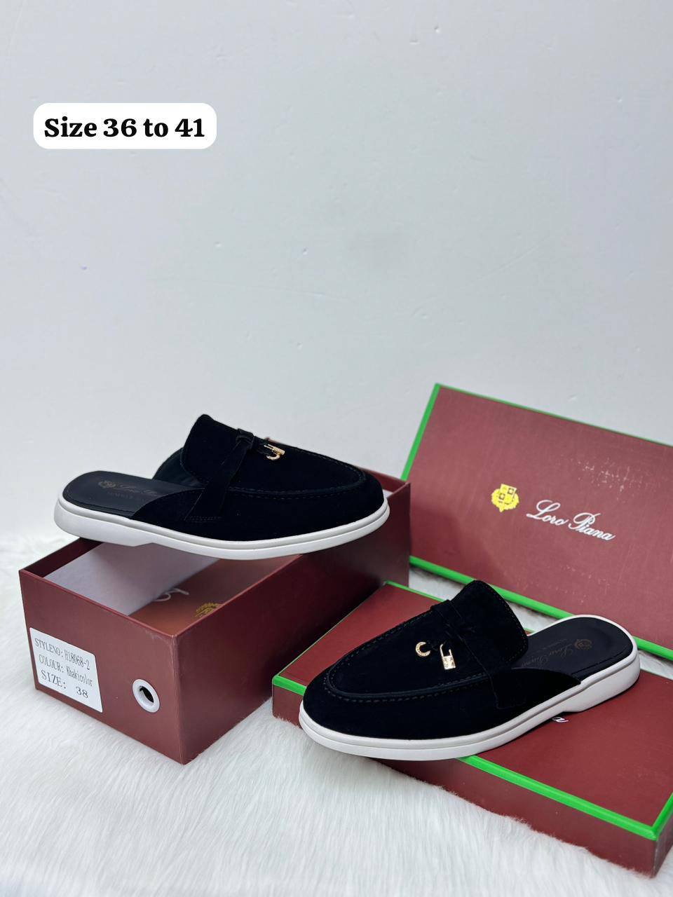 Loro piana
💯high quality
Size 36-37-38-39-40-41
120 dhs🪙🌨️

Zain86
♥️♥️♥️
