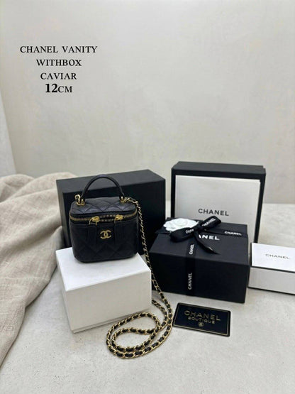 Chanel sᴍᴀʟʟ ᴠᴀɴɪᴛʏ
ᴛᴏᴘ ʜᴀɴᴅᴅʟᴇ/ʟᴏɴɢ ᴄʜᴀɪɴ
ɢᴏʟᴅʜᴀʀᴅᴡᴀʀᴇ
ᴡɪᴛʜʙᴏx
ᴄᴀᴠɪᴀʀ ᴍᴀᴛᴇʀɪᴀʟ
sɪᴢᴇ:𝟏𝟐ᴄᴍ
95 dhs✅

Zain56
♥️♥️