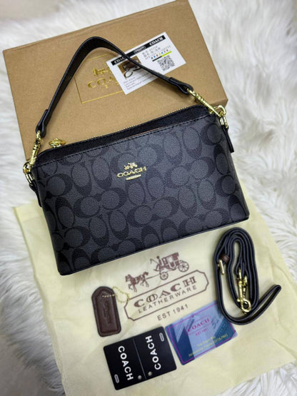 🌈 Coach 2 Straps
1️⃣ First quality +🎁
Size : 25 * 15 * 9 cm
85 dhs🪙🌨️
with box 🎁

Zain115
♥️♥️♥️