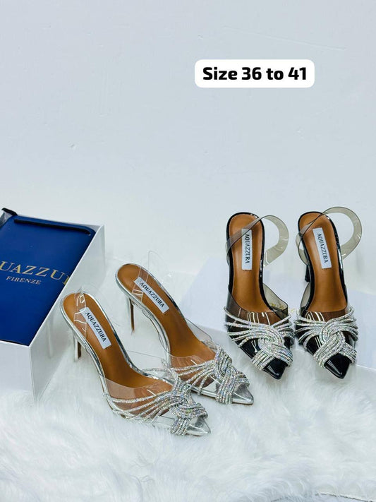 AQUAZZURA 
Size. 36-41 
130 dhs🇦🇪

Zain21
♥️♥️♥️