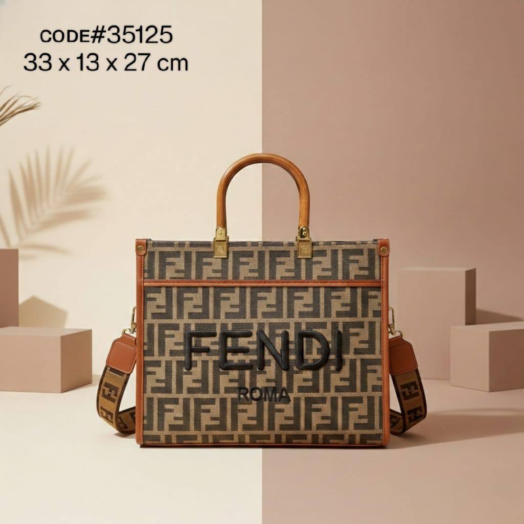 FENDI sᴜɴsʜɪɴᴇ ᴛᴏᴛᴇʙᴀɢ
sʜᴏᴘᴘᴇʀ ʙᴀɢ ɪɴ ғᴀʙʀɪᴄ
FF ᴊᴀᴄǫᴜᴀʀᴅ ᴍᴏᴛɪғ
ᴄᴀɴᴠᴀs ᴍᴀᴛᴇʀɪᴀʟ
ᴡɪᴛʜ ʟᴏɴɢ ᴛʀɪᴍ ʙᴇʟᴛ sᴛʀᴀᴘ
ᴢɪᴘᴘᴇʀ ᴛʏᴘᴇ
sɪᴢᴇ: 33 cm

80 dhs✅

Zain31
♥️♥️♥️