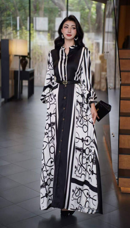 Silk long dress 
M L XL XXL 3XL
130 dhs✅

Zain295
♥️♥️♥️