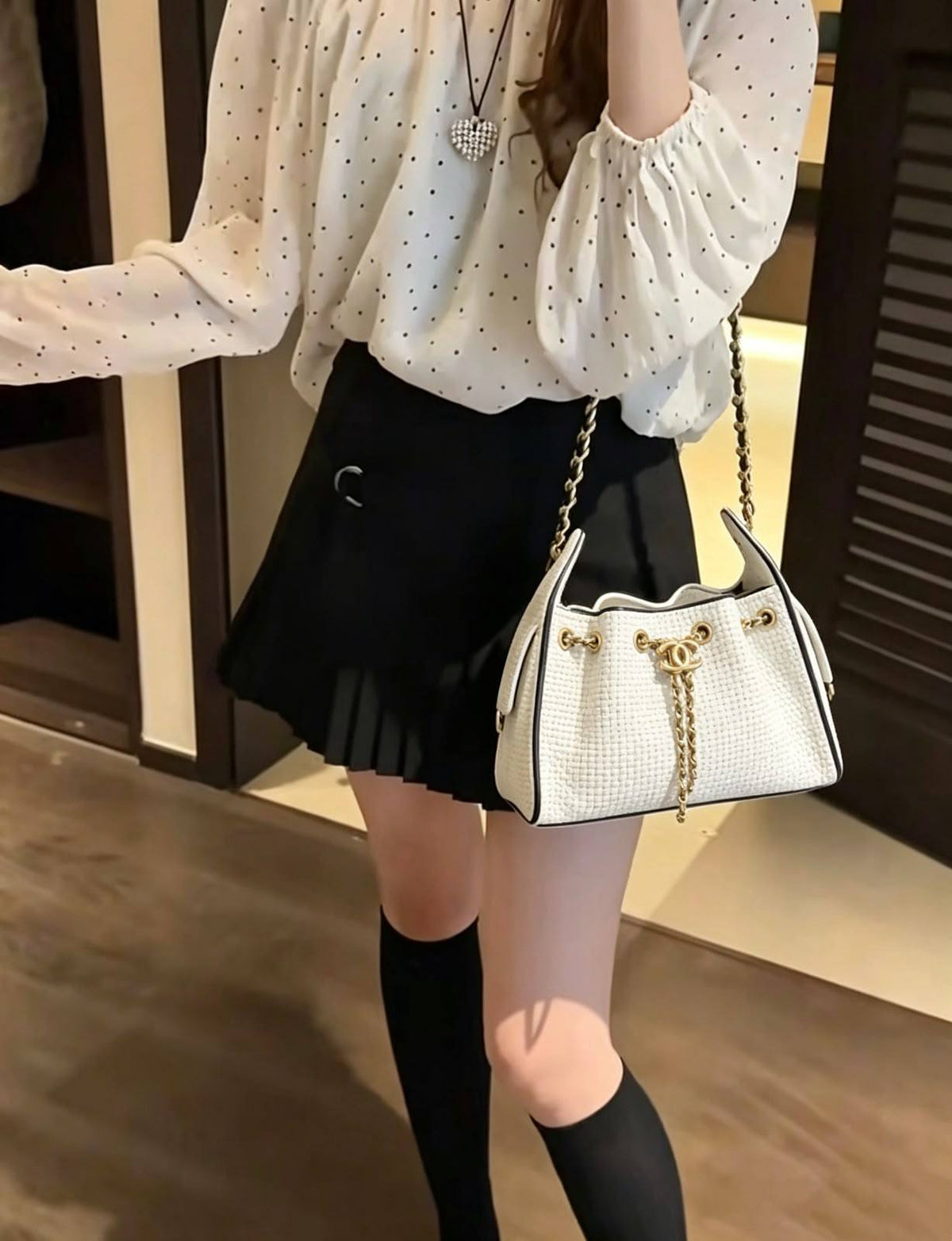 CHANEL 

RESTOCK 
HIGH QUALITY 
SMALL SIZE 

120 dhs🇦🇪🇦🇪

22 cm
Zain295
Zain39
♥️♥️♥️