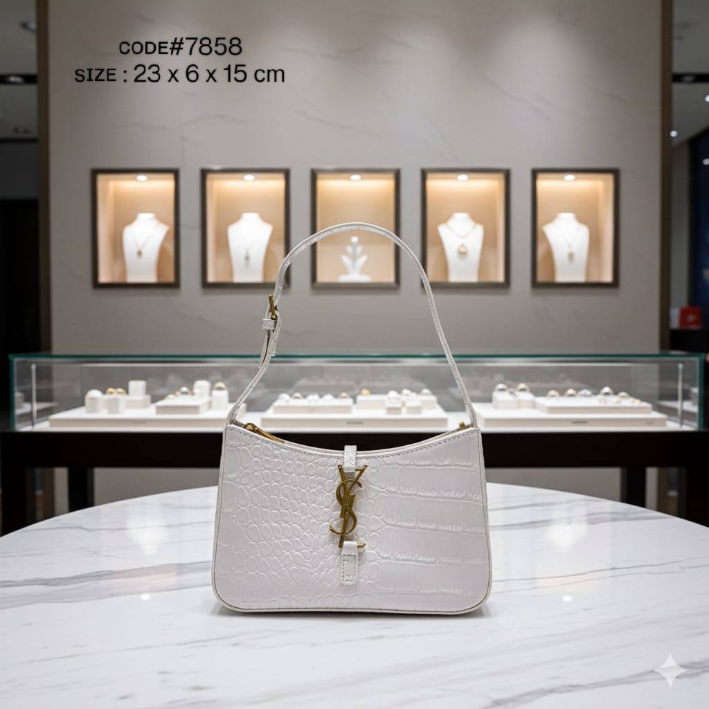 YSL - SAINT LAURENT
5A7 ᴄʀᴏᴄᴏᴅɪʟᴇ ʟᴇᴀᴛʜᴇʀ
sʜᴏᴜʟᴅᴇʀ ʜᴀɴᴅ ʙᴀɢ
sɪᴢᴇ: 23 cm

ᴡɪᴛʜ BOX
🎁🎁🎁

70 dhs🪙💚

Zain31
♥️♥️♥️