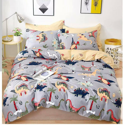 Comfort set
Single 4pcs set
1 comfort 
1 bedsheets 
2 pillowcases 
100 dhs✅

Zain99
♥️♥️♥️
