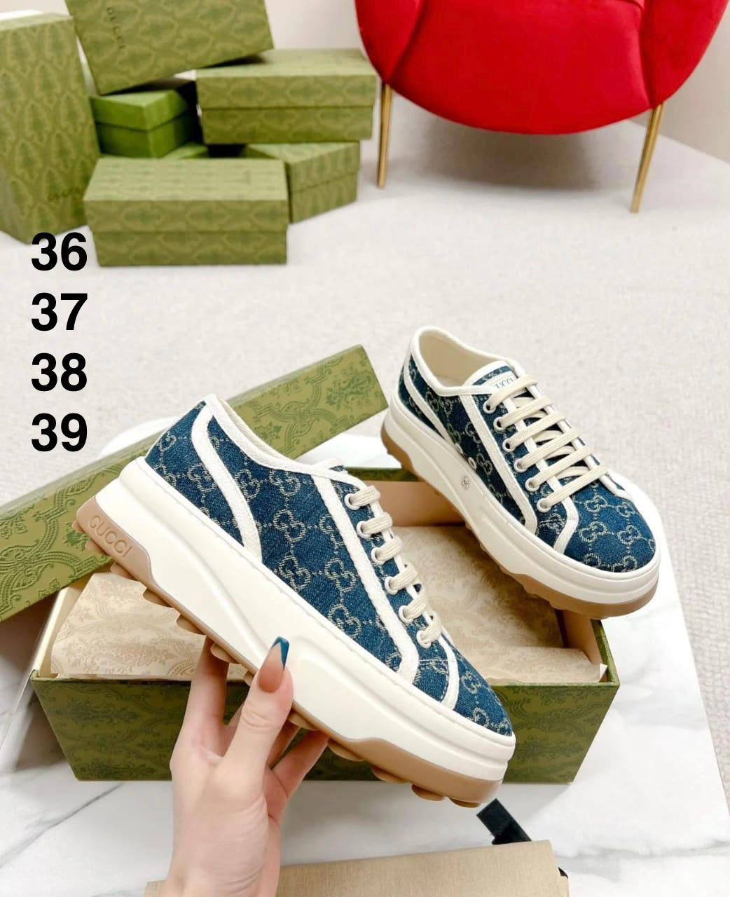 OFFER🎉
GUCCI SHOES
GOOD QUALITY
105 dhs✅

Zain40
♥️♥️♥️