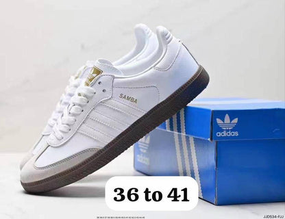 Samba
Size 36 to 45 
90 dhs✅

Zain183
♥️♥️♥️