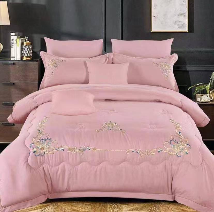 New collection ✅✅✅✅
Embroidered 🪡🪡🪡
100 % cotton 
Comfort set 
King size comfort 6pcs set 
170 dhs🪙💕

Zain99
♥️♥️♥️