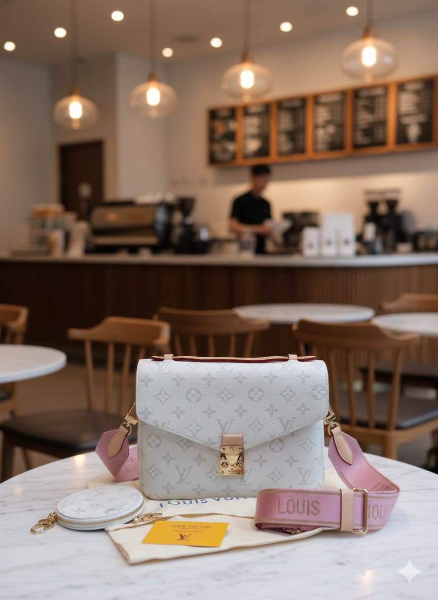 LV
ᴘᴏᴜᴄʜᴇᴛᴛᴇ ᴍᴇᴛɪs
ʜᴀɴᴅʙᴀɢ ɪɴ ᴍᴏɴᴏɢʀᴀᴍ
ɢᴏʟᴅ ʜᴀʀᴅᴡᴀʀᴇ
ᴡɪᴛʜ ᴄᴏɪɴ ᴘᴜʀsᴇ ɪɴᴄʟᴜᴅᴇ

sɪᴅᴇ : 25 cm
ᴡɪᴛʜ BOX
🎁🎁🎁

110 dhs🪙🌺

Zain31
♥️♥️♥️