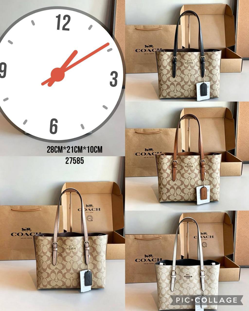 COACH 

NEW CAME 

GOOD QUALITY 
WITH BOX 
115 dhs🇦🇪🇦🇪

SIZE: 28cm

Zain295
♥️♥️♥️